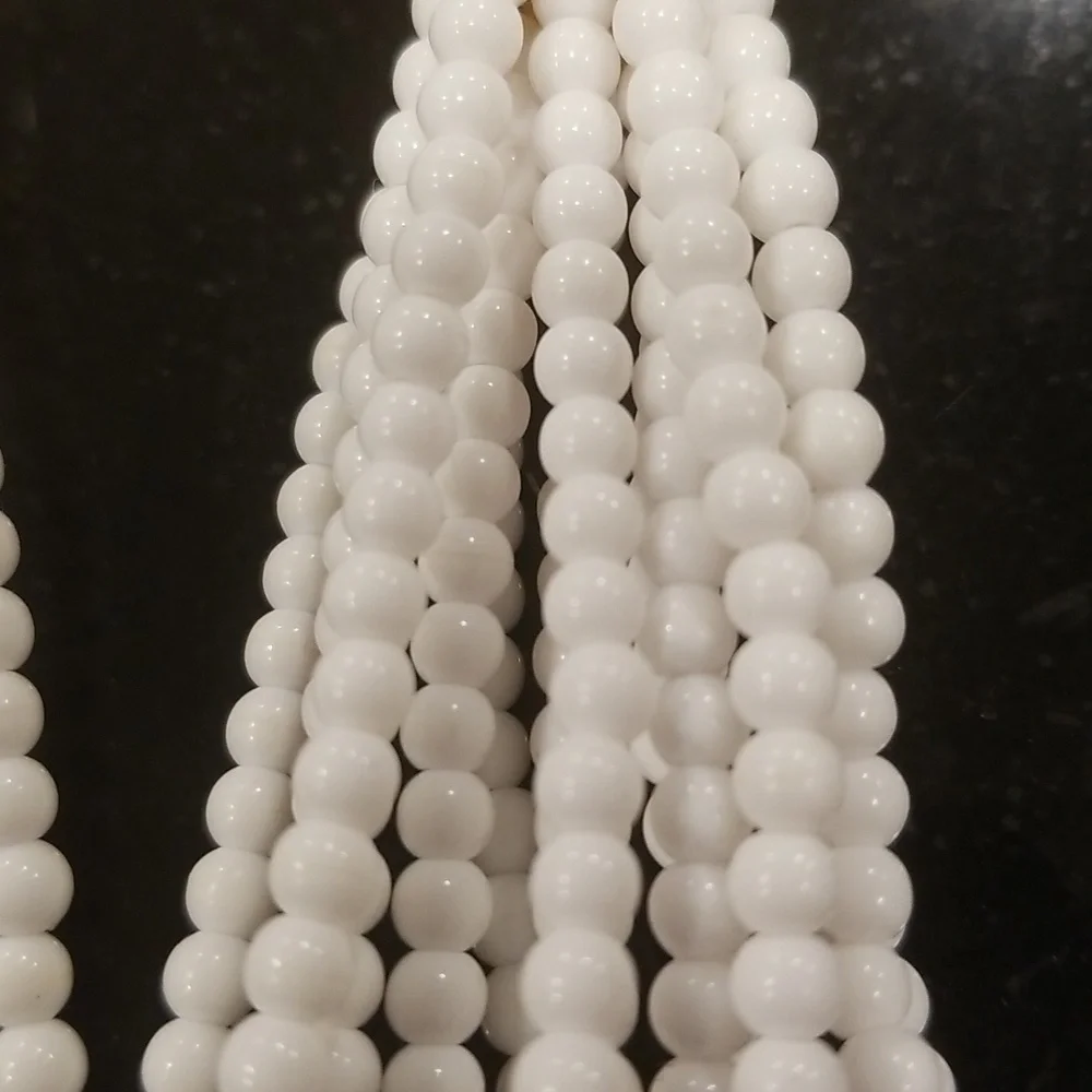 💕KENNETH JAY LANE💕 White Tassel Earrings ~ White NWT